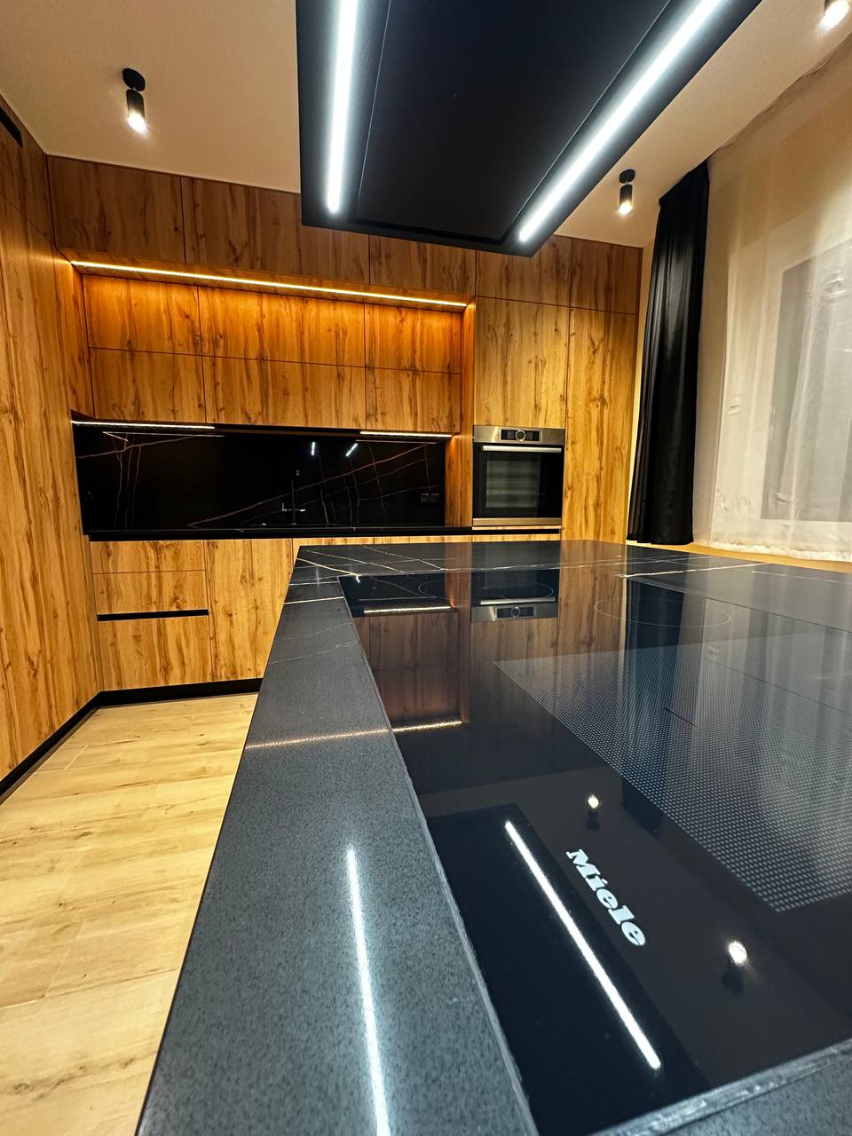 Sharp White Kitchen